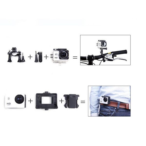 Экшн камера SJCam SJ4000 (синий)